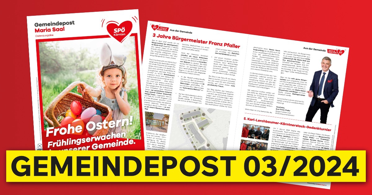 Gemeindepost Maria Saal M&auml;rz 2024